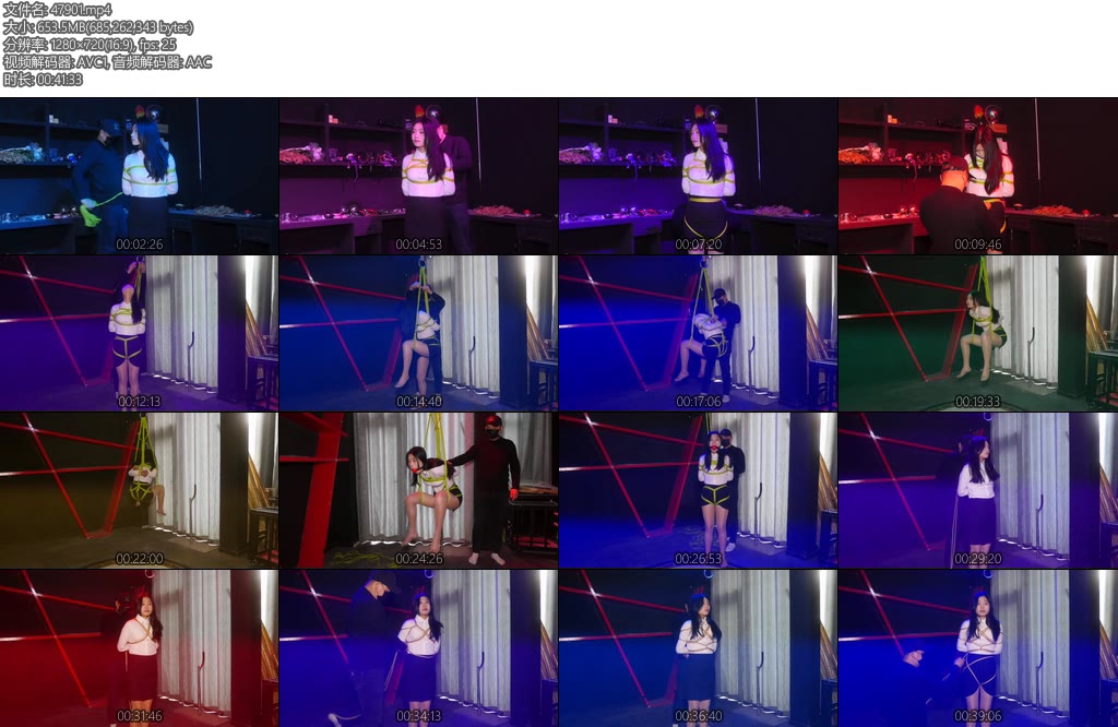 [胜景影视] 新基地的绳艺捆缚-丝依依