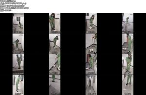 [何沐原创] 女囚何沐囚衣镣铐劳动-丝依依