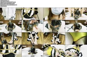 [杰仔原创] 超强度sp抽打欣妍虐阴驷马抬头禁锢同样的方法对待心心强制开口肉丝堵嘴丝袜-丝依依