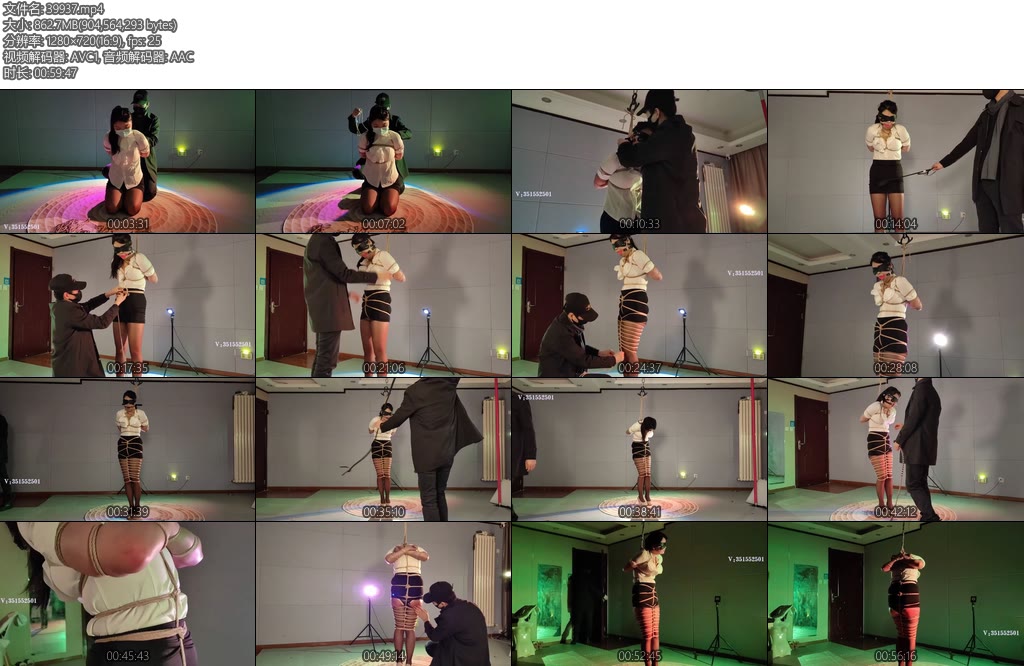 [一绳所爱] 雯雯重度紧缚鞭打-丝依依