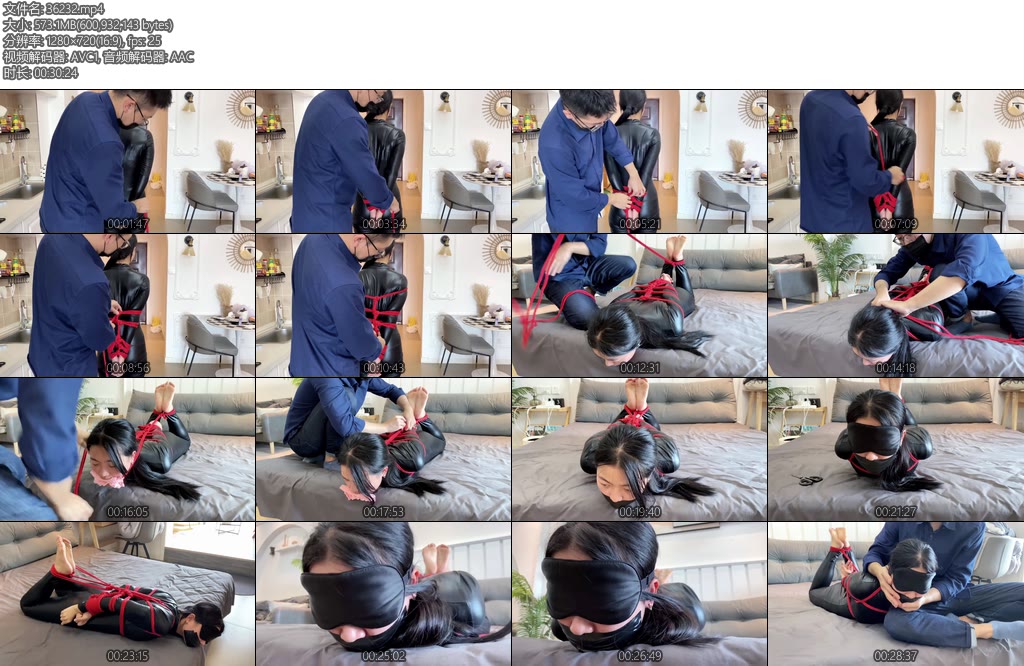 [默示录] 缚艺录小洁驷马的体验胶带的严实封嘴-丝依依