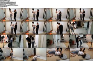 [束缘阁] 白衬衣牛仔裤 直臂捆绑-丝依依