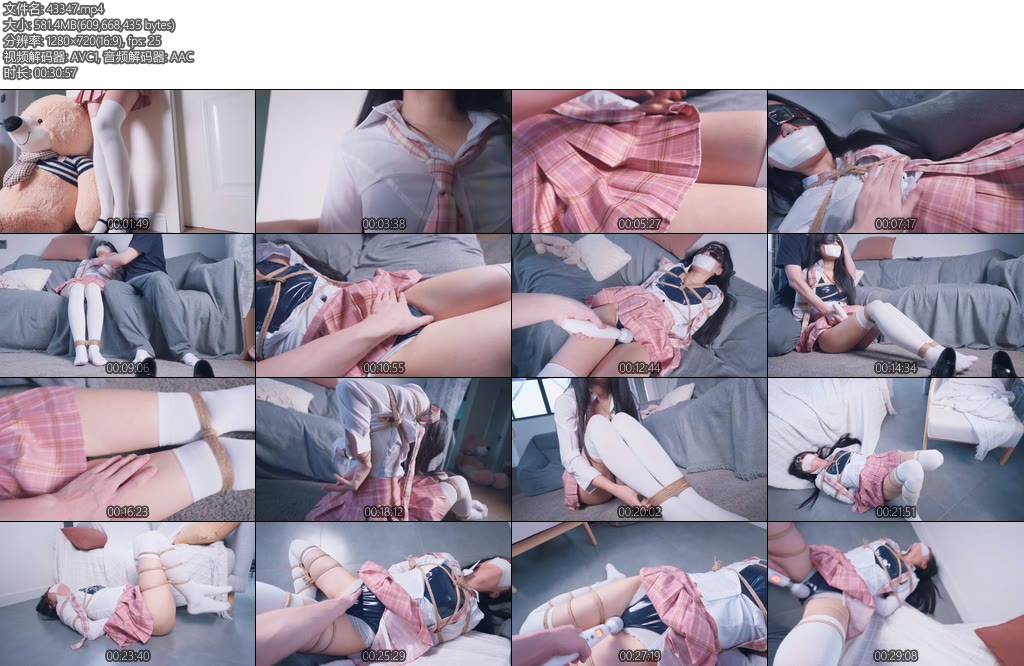 [丝米原创] 假扮手办的女小偷漂亮女小偷入室盗窃男主突然回家女小偷急中生智假扮主人家中的手办任凭男主揉捏捆绑棒棒玩弄-丝依依