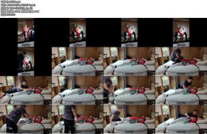 [Cosplay] 莉可丽丝锦木千束伪娘反手半吊床上固定抚摸挠痒震动-丝依依