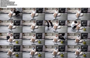 [子衿原创] 口球闻口水被折磨哭的女孩-丝依依