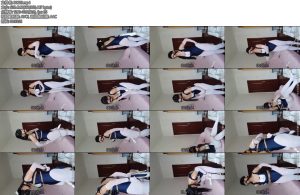 [亚洲绳艺] 贝娘露背死库水 蒙眼丝袜勒嘴 震动 跳D的自缚挑战-丝依依