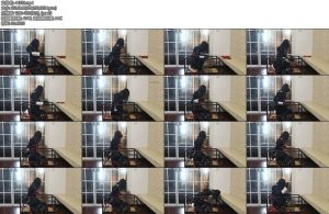 [一只萌熊] 坐在电动木马上的直臂固定自缚-丝依依