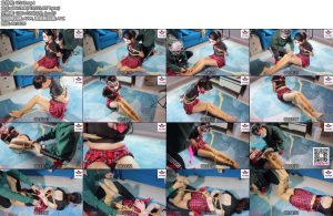 [自由鹰束艺] 性感美腿小狐狸紧束捆绑羞耻口水不止呻吟！挑战长时间挠脚心虚脱无力反抗-丝依依