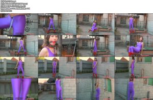 [欧美绳艺] Spandex Bondage No.004-丝依依