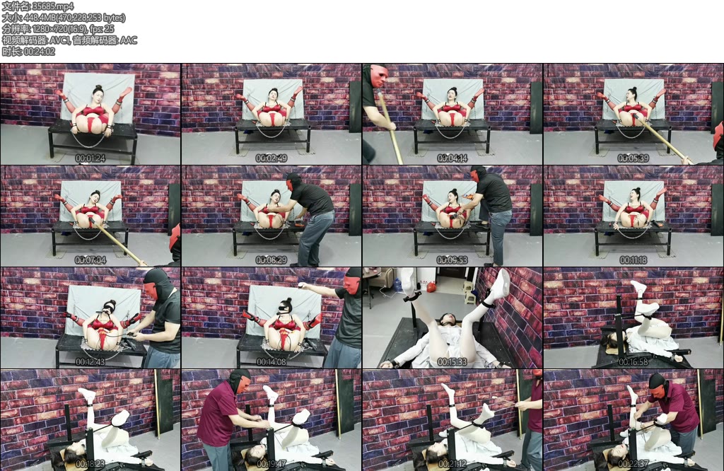 [飞天原创] 雅思老公欠下巨额赌债跑路领着女儿雪儿扮演逛街被债主发现立即绑了押到刑房调教折磨雅思母女俩-丝依依