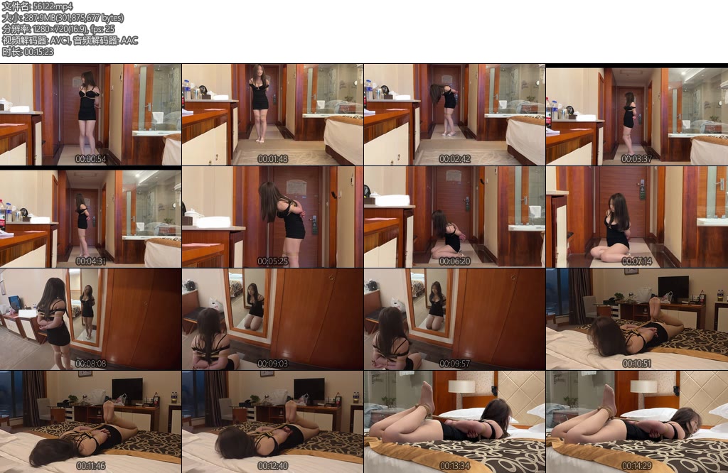 [私野传媒] 绳艺练习-丝依依