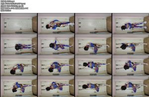 [亚洲绳艺] 狗头DVAの单腿吊缚-丝依依