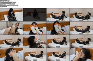 [JS原创] 激辣露楠室友的惩罚女女捆绑恋足-丝依依