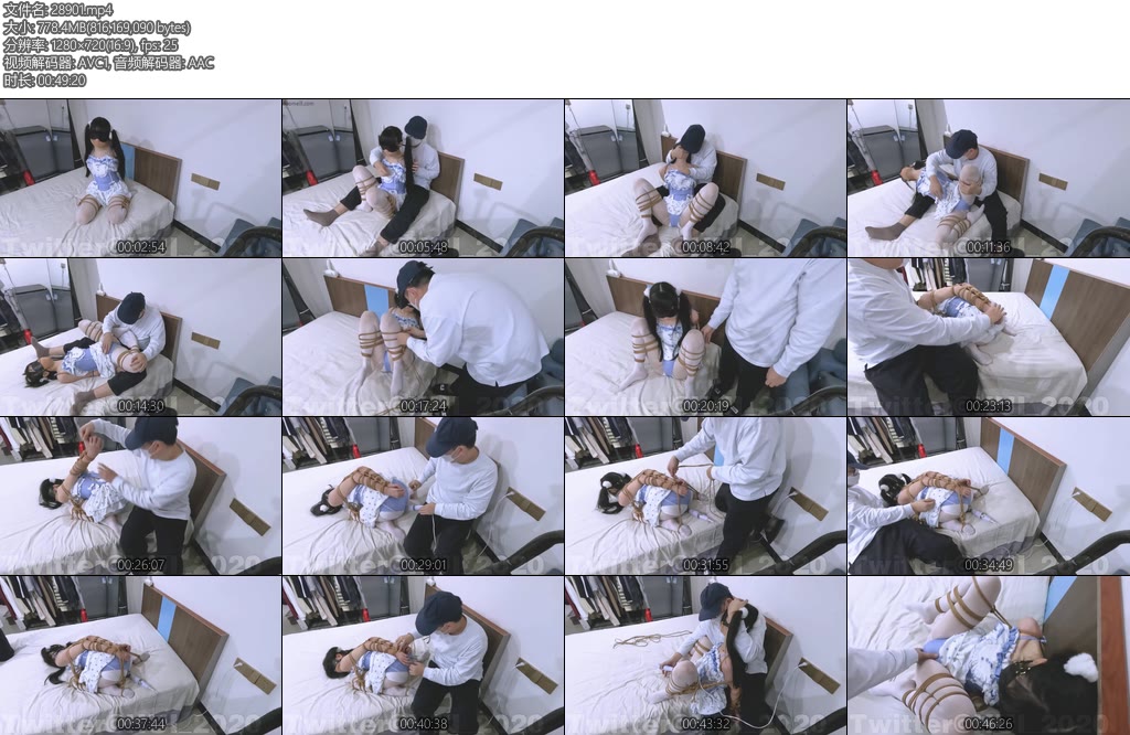 [HUI原创] 被ZDB玩失禁尿了一床-丝依依