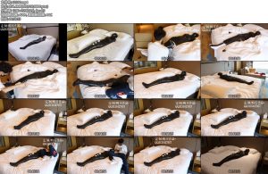 [咕咕精] 超绝望！茶茶胶带木乃伊全包7小时拘束放置体验 情绪崩溃到哭，拼命挣扎-丝依依