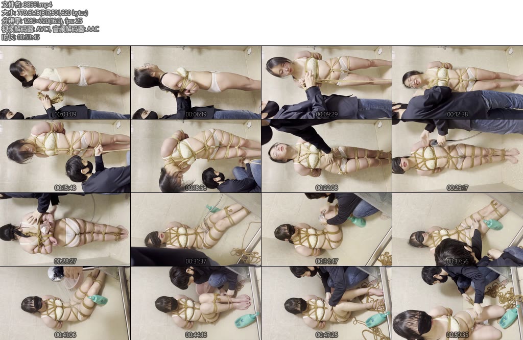 [麦子原创] 妻奴麦子淋浴间深层次捆绑-丝依依