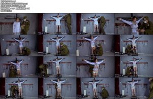 [樱束原创] 十字架上审讯刑罚-丝依依