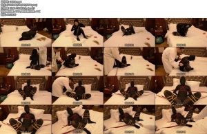 [随心原创] 黑色油亮全包衣 床上的固定-丝依依