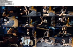 [鑫鑫原创] 鑫鑫工作室 肉丝小丫头第一次体验吊缚-丝依依