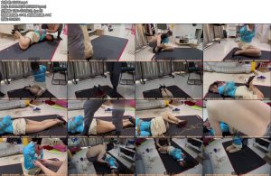 [BJ原创] 北京绳艺 大韩空姐肉丝高跟超紧并肘观音驷马不停爱抚丝袜美腿和酥xiong原声无配乐（下）-丝依依