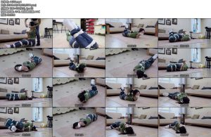 [半岛束艺] Hogtie和Balltie哪個更難掙脫第第1部分Hogtied-丝依依