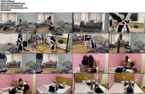 [新月原创] 佳怡工作室琳媚何露主仆调教女仆被戴着镣铐做家务做完后还被带上驷马架狠狠欺负-丝依依