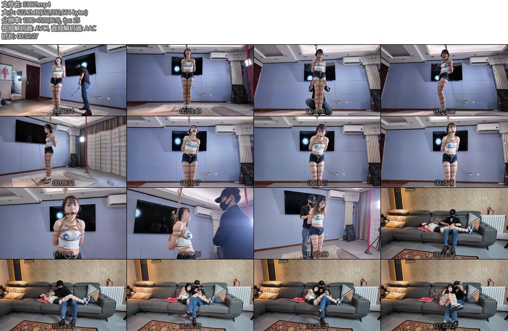 [一绳所爱] 贝贝初体验绑着参观体验店3-丝依依