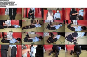 [象人原创] 小0制服皮鞋镣铐直臂驷马五花执行-丝依依