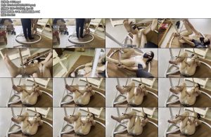 [缚予原创] 线下真实调教之墨依强制分腿并手脚吊缚放置羞耻分腿吊缚踩踏羞辱羽毛TK挠脚挠痒墨依被这种并手脚的羞耻姿势吊起来还要被主人用脚踩下面-丝依依