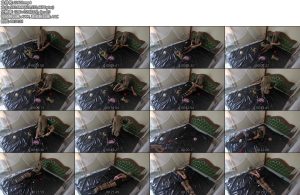 [亚洲绳艺] 自缚黑丝恶魔尾巴DD震动刺激​-丝依依