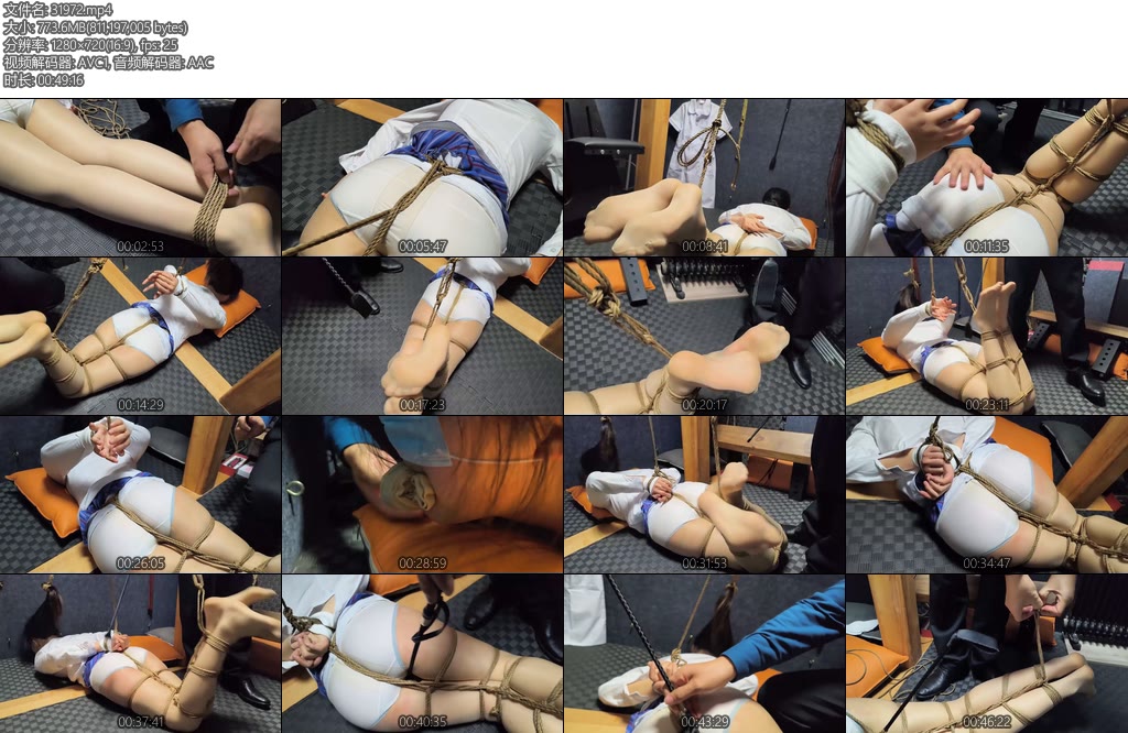 [老癸原创] 蛇缚吊打02年小m珊珊丝袜堵嘴蛇缚吊打打屁股打脚心打耳光玩胸凌辱挣扎放置-丝依依