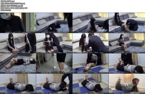 [新月原创] 玉箫剧情片暴躁女主弱小贼（第一集）性感肉丝超紧日式驷马体验-丝依依