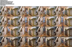 [一只萌熊] 驷马吊缚里几种自缚绑手的方法-丝依依