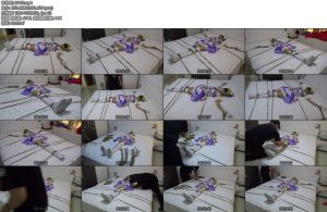 [新月原创] 红豆超级可爱的白丝TD捆绑脚铐挣扎COS王者荣耀瑶瑶公主-丝依依