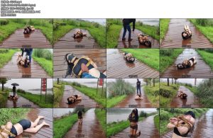 [一绳所爱] 丁艺雨天河边草绳捆绑调教-丝依依