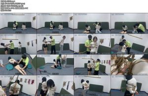 [山鬼原创] 两个18岁女孩捆绑拔河玩游戏输了sp挠痒呻吟不断-丝依依