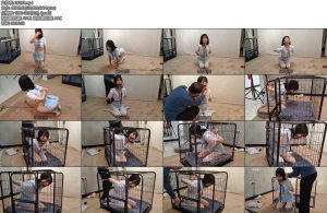 [随心原创] 妍妍笼子中受难的白丝学妹-丝依依