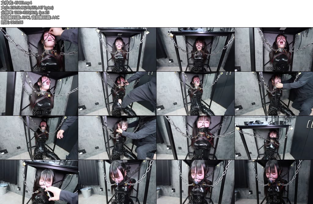 [D-Lemon] ラバー拘束牛乳責めcomplete plan-丝依依