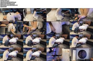 [雨辰原创] 你的新娘我的奴白丝婚纱粉高跟K9羞辱打屁股强高玩胸虐阴疯狂SC-丝依依