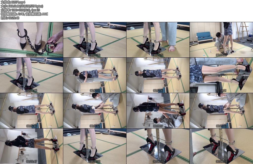 [涵涵原创] 金属拘束系列（2）-丝依依