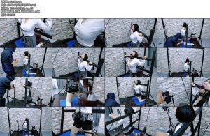 [飞天原创] 误入房间的女人贩子惨遭无情折磨电动股绳机威力太大了一会将她折磨地晕死过去-丝依依