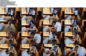 [随心原创] 明眸皓齿的江奈 椅子上享受-丝依依