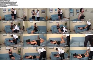 [蔚蓝艺束] 子晗黑裙帆布鞋 高手坐缚 超紧驷马 红球堵嘴-丝依依