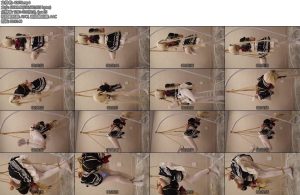 [亚洲绳艺] 伪娘小枫单腿及驷马吊缚-丝依依