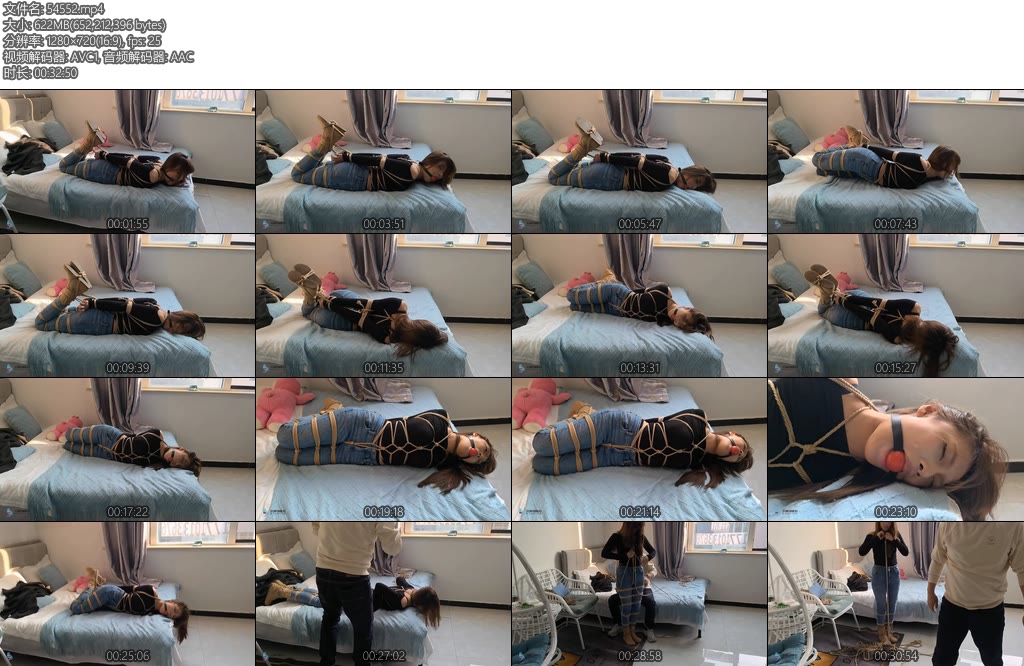 [JS原创] 晓凡短靴驷马捆绑口球堵嘴鞭打-丝依依