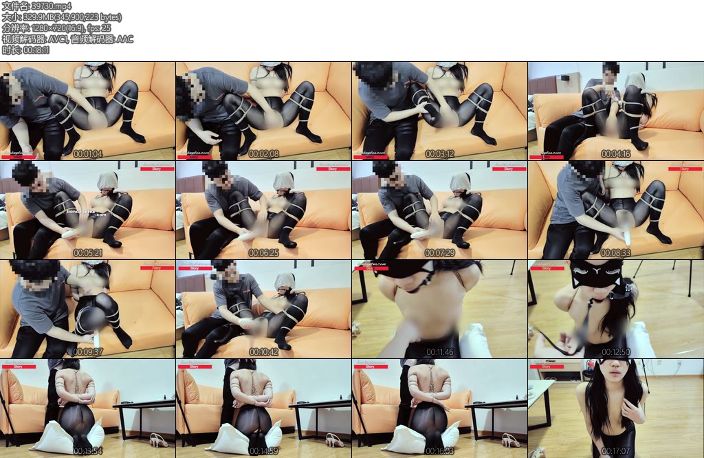 [绳精病] 卑微的爱下集恋爱脑富家小姐为了和穷小子谈恋爱奋不顾身甘愿成为紧缚奴隶服务-丝依依