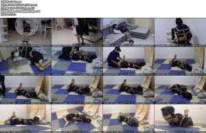 [新月原创] 红豆肉丝黑色水手服TD调教 蒙眼堵嘴驷马爬行-丝依依