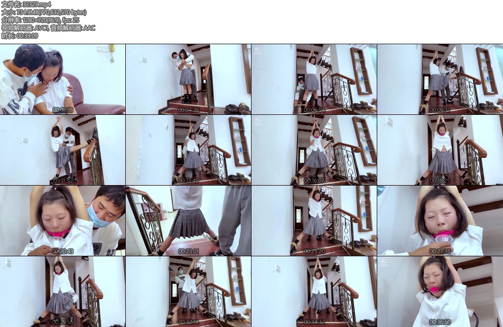 [樱束原创] 绳约18岁小妹妹新模首发绳师约18岁JK小妹妹到工作室绳艺体验刚坐下就被绳师揩油腼腆害羞的她看着让人欲罢不能-丝依依