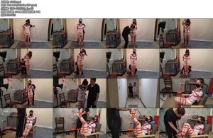 [随心原创] 丰满的艾琳真空学生服交叉腿行走椅子挠痒-丝依依