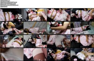 [荷仙原创] 可爱的lo娘菲然 惨遭姐姐依依的毒手 被依依牵着走-丝依依